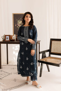 Vino 2Pc - Embroidered Khaddar Dress