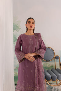 Zahya 3Pc - Embroidered Khaddar Dress