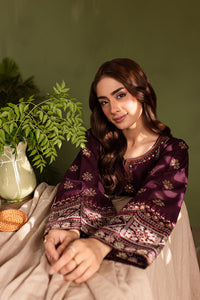 Imperial 2Pc - Embroidered Khaddar Dress